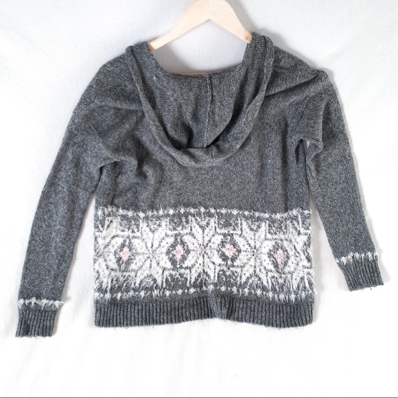 Super soft Abercrombie open hooded sweater - Picture 5 of 6